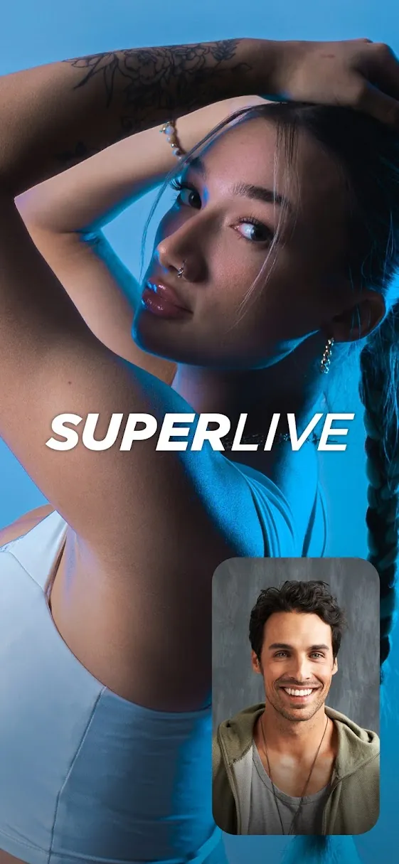 SuperLive app screen